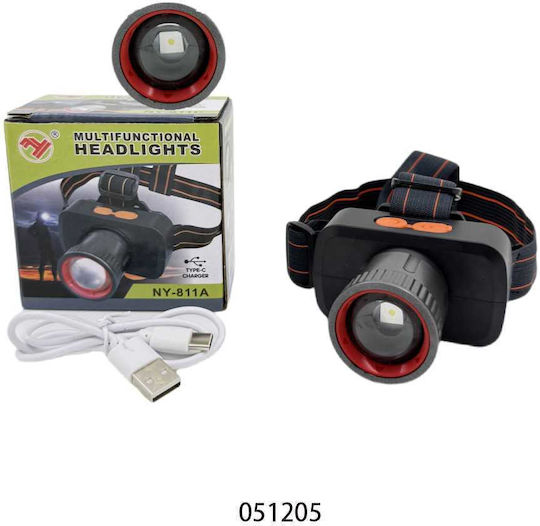Rechargeable LED Head Flashlight