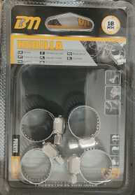 Inox Hose Clamp 6 Pieces 205213