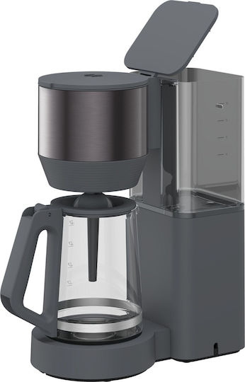 Grundig Programmable Filter Coffee Maker 1000W Dark Inox