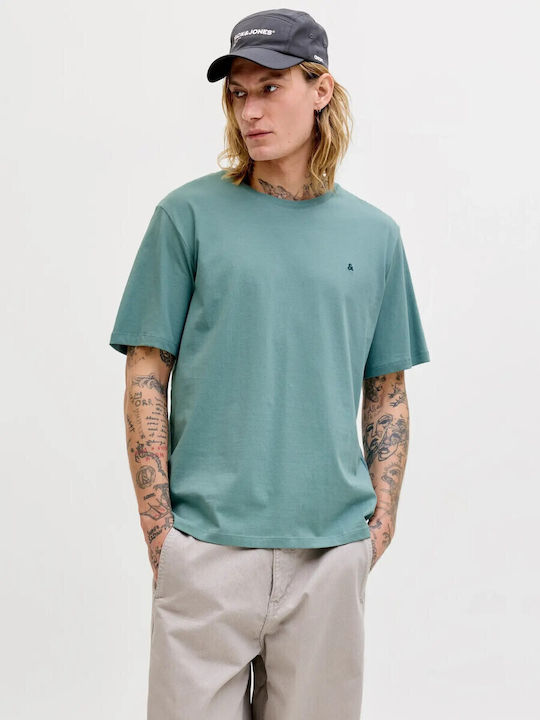 Crew Neck Crew Neck T-shirt Mineral Blue, Green