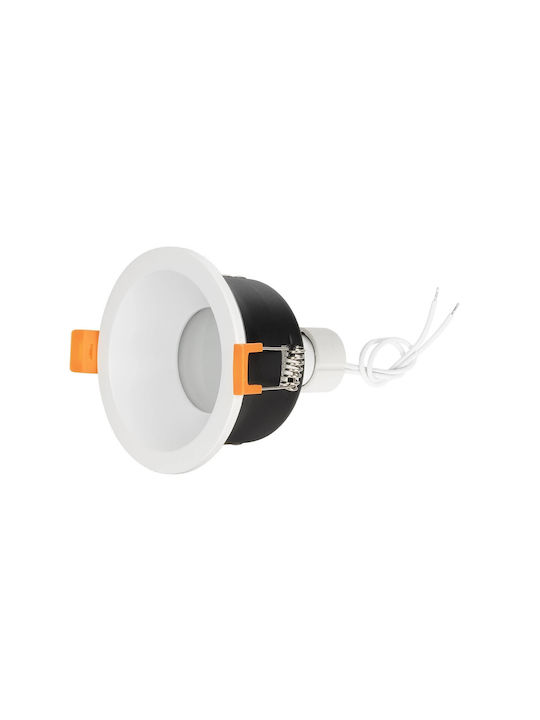 kelvo Metallic Frame for White GU10 Ceiling Spot 8.5x8.5cm