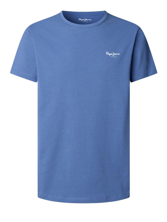 Original Basic T-shirt Μπλε Ουρανού