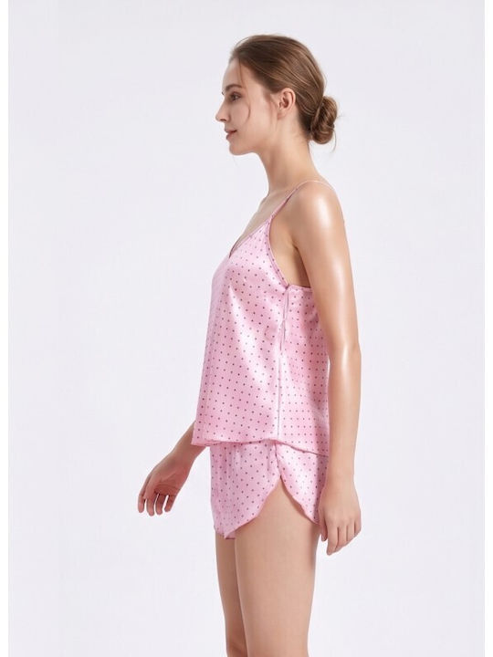 Jumelles Babydoll Roz De Vară