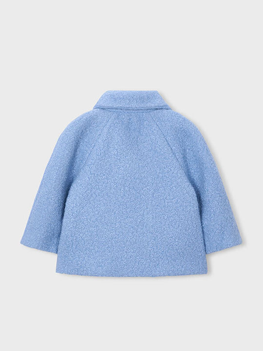 Kids Coat Short Light Blue
