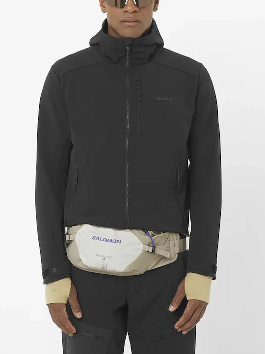Waterproof and Windproof Black Jacket