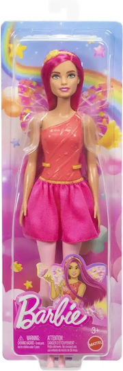 Barbie Fairy Ballerina – Pink Dress & Fuchsia Hair Κούκλα για 3+ Ετών
