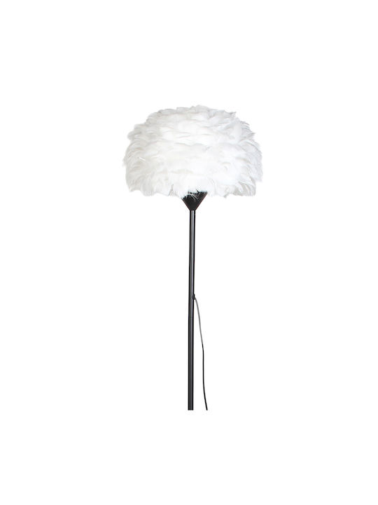 Keskor Floor Lamp H183xL35cm with Socket for E27 Bulb Black Keskor Floor Lamp H183xL35cm with Socket for E27 Bulb Black