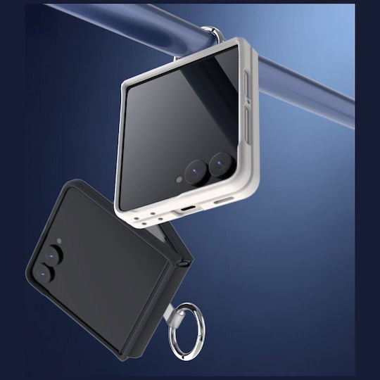 Araree Aero Book Калъф Силикон / Пластмаса Черен Galaxy Z Flip8