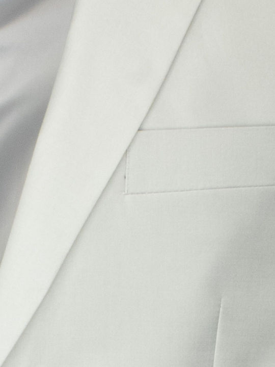 Costum bărbătesc cu croială regular bej