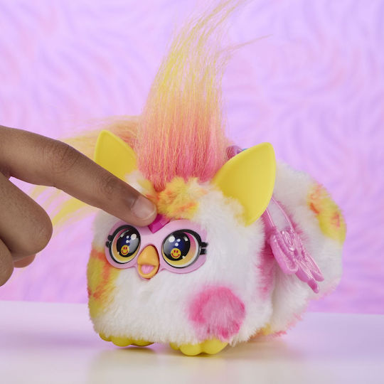 Hasbro Jucărie de Plus Furby Dj Furblets de Ziua Îndrăgostiților cu Mișcare și Sunet pentru 6+ Ani 45 cm