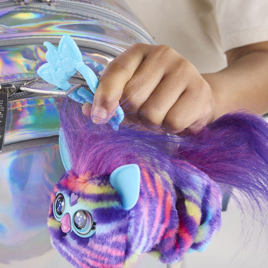 Hasbro Jucărie de Plus Furby Dj Furblets de Ziua Îndrăgostiților cu Mișcare și Sunet pentru 6+ Ani 45 cm