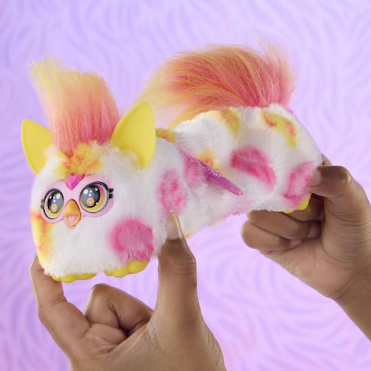 Hasbro Jucărie de Plus Furby Dj Furblets de Ziua Îndrăgostiților cu Mișcare și Sunet pentru 6+ Ani 45 cm