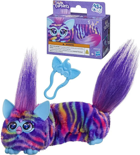 Jucărie de Plus Furby de Ziua Îndrăgostiților cu Mișcare și Sunet pentru 6+ Ani 45 cm