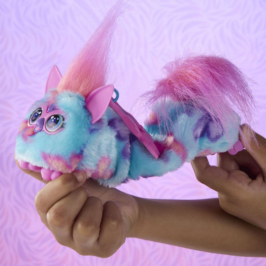 Hasbro Jucărie de Plus Furby Dj Furblets de Ziua Îndrăgostiților cu Mișcare și Sunet pentru 6+ Ani 45 cm