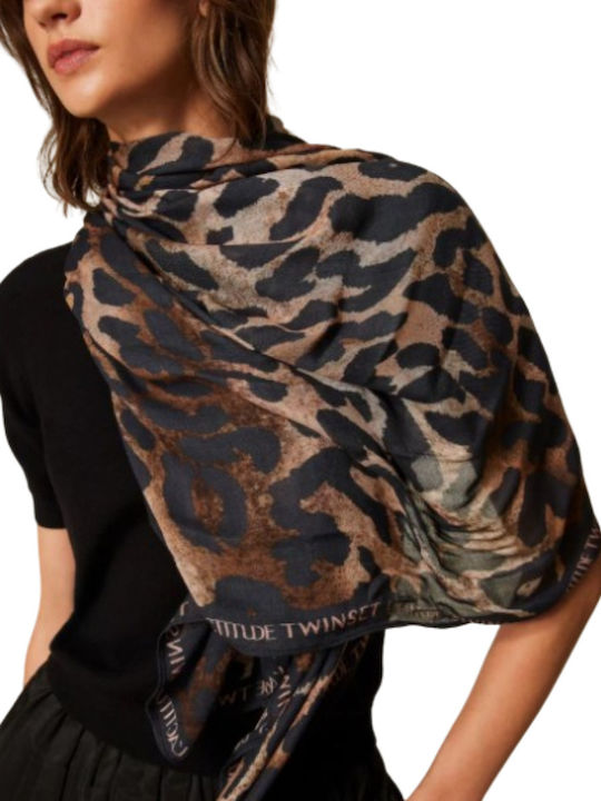 Twinset Women's Black Scarf