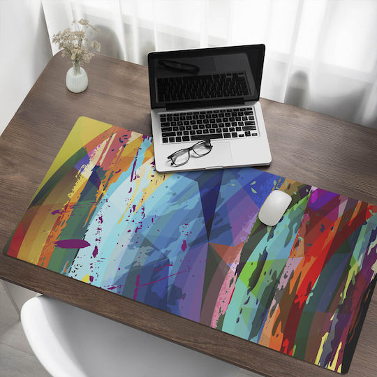 Schreibtischunterlagen Schutz Dekoratives Teppich Büro Abstraktes Mosaik 120x60 cm