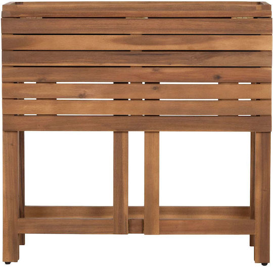 Freebox Holzblumentopf Natürliche 80x65x78cm