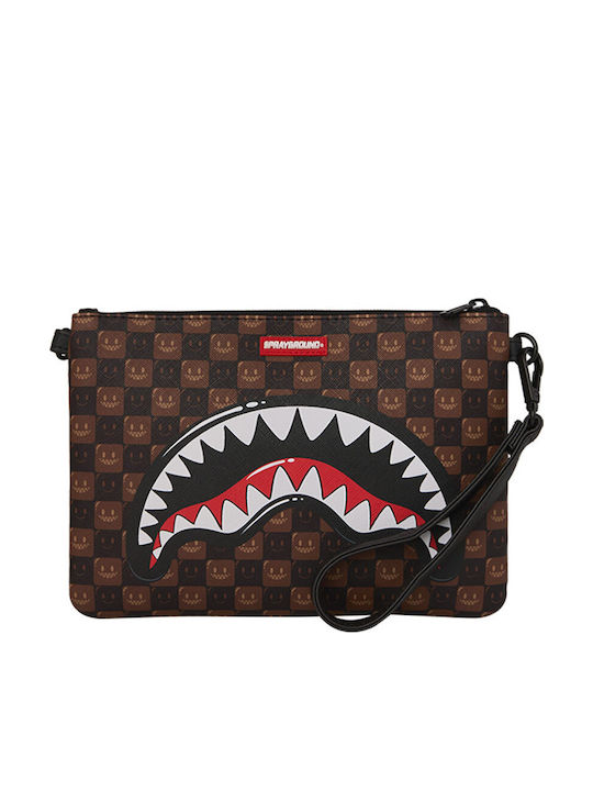 Sharks In Paris Men's Brown Sling Bag