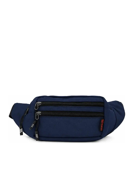 Herren Gürteltasche Blau
