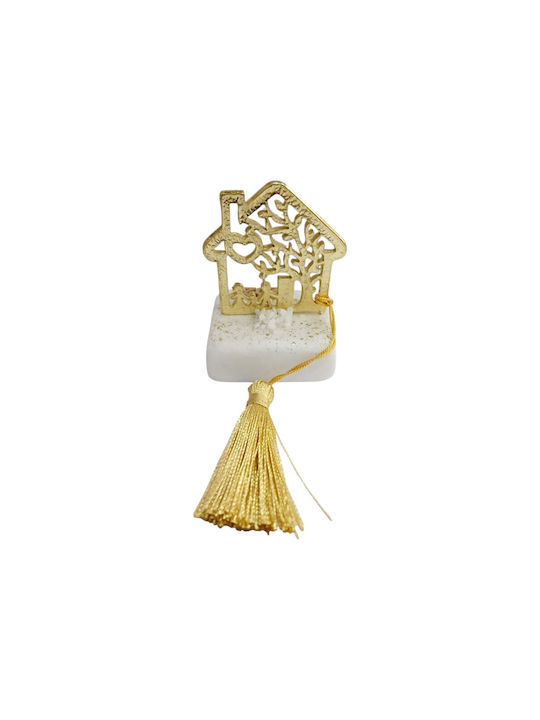 Kalliopi Silver Tabletop New Year's Lucky Charm Home Gold From Stone 2027 5x8cm