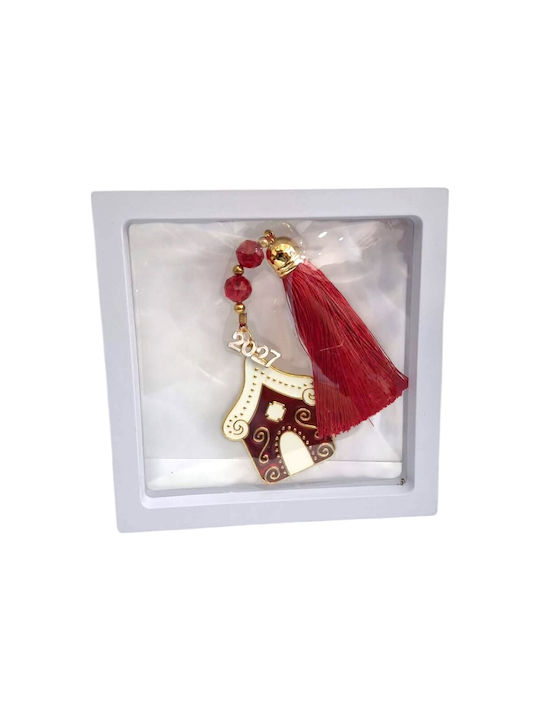 Kalliopi Silver Tabletop New Year's Lucky Charm Home Red 2027
