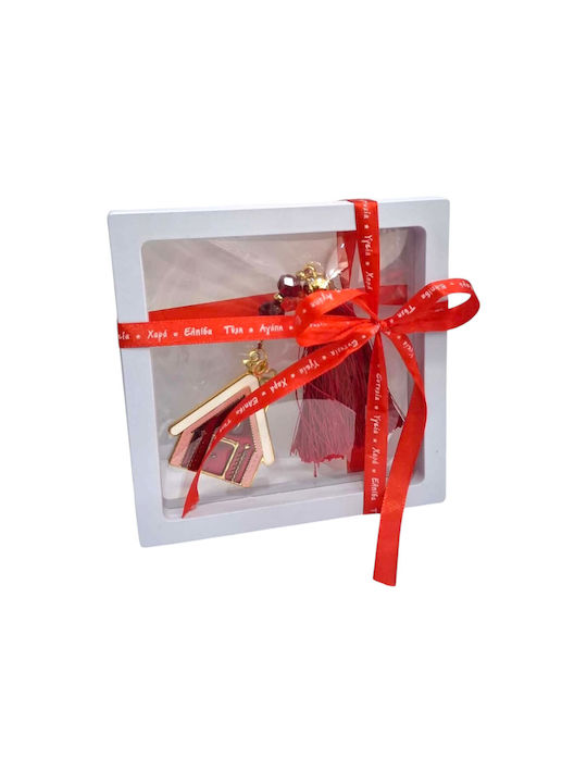 Kalliopi Silver Tabletop New Year's Lucky Charm Home Red 2027