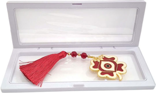 Kalliopi Silver Tabletop New Year's Lucky Charm Red Eye 2027