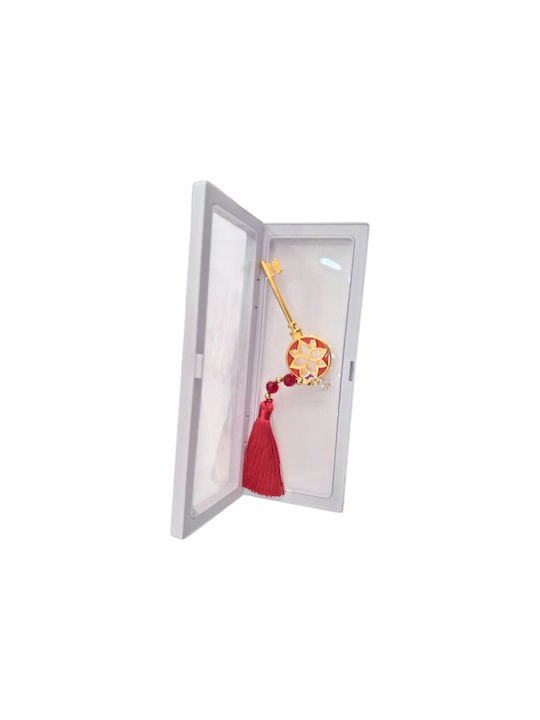 Kalliopi Silver Tabletop New Year's Lucky Charm Key Gold 2027