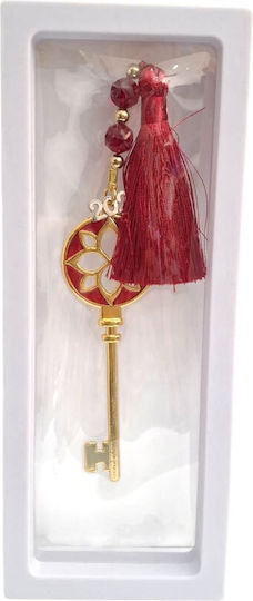 Kalliopi Silver Tabletop New Year's Lucky Charm Key Gold 2027