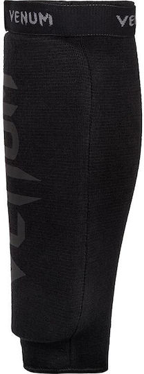 Venum Kontact Adults Black Shin Guards