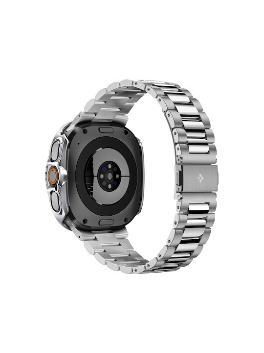 Spigen Tune Pro Protective Bezel in Silver for Samsung Galaxy Watch Ultra 2