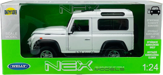 Welly Land Rover Defender Auto 1:24