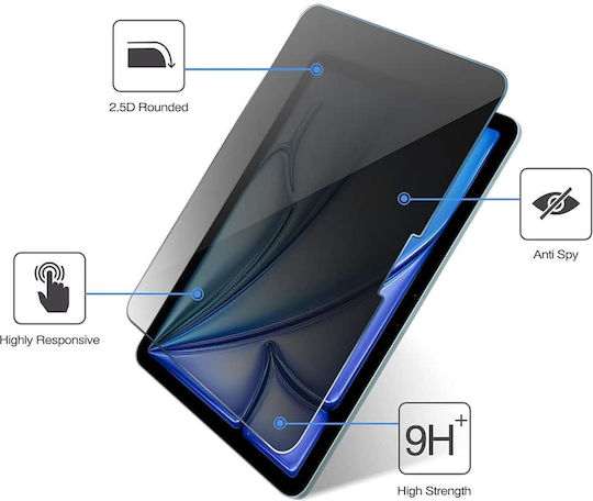Techsuit Armorglass Crystalhd Протекция За Поверителност Опаковка 2 Броя Ipad Pro 11 2024 Ipad Pro 11 2025