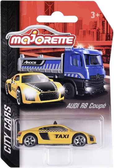 Majorette Количка CITY CARS AUDI R8 КУПЕ ЖЪЛТА 1:58 1:58