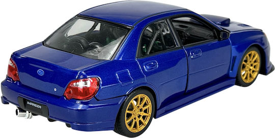 Welly Subaru Impreza Wrx Sti Car Scale 1:24
