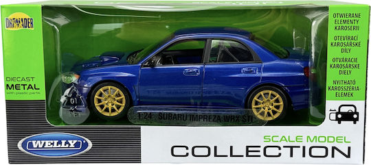 Welly Subaru Impreza Wrx Sti Car Scale 1:24