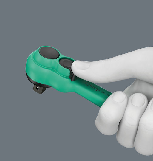 Wera Ratchet A Zyklop with 1/4" Drive Length 14.4cm