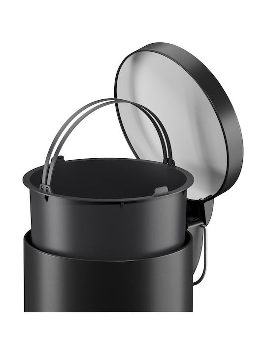 Hailo Plastic Waste Bin Grey 5lt