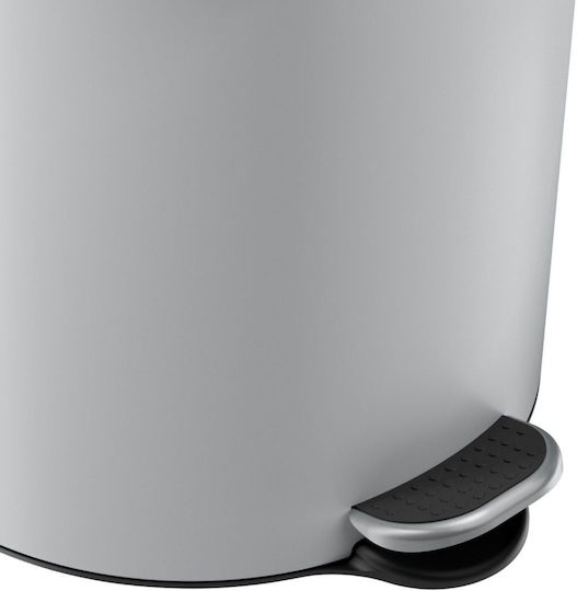 Hailo Waste Bin Plastic with Pedal Grey 20lt Hailo Waste Bin Plastic with Pedal Grey 20lt