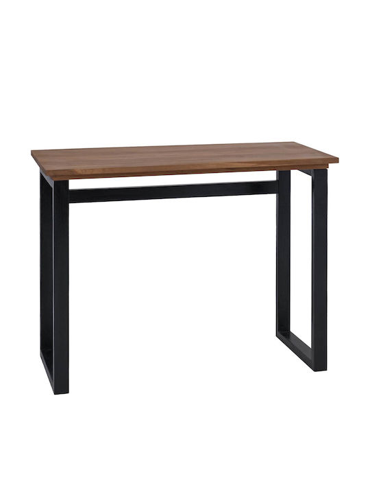 Solid Wood Desk Natural 100x45x75cm