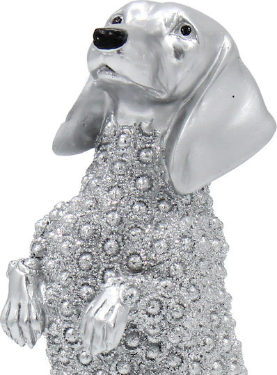 Keskor Διακοσμητικό Σκυλάκι Πολυρητίνης 9x6.5x20cm