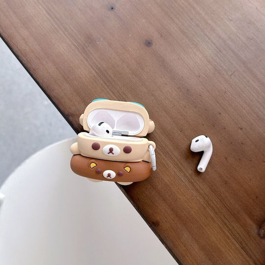 Apple AirPods 4 Silicone Case Cartoon Bear