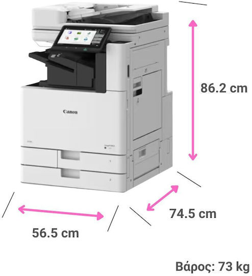 Canon ImageFORCE 4100 + imageFORCE 4135 Licence Ασπρόμαυρο Πολυμηχάνημα Laser 7230C006