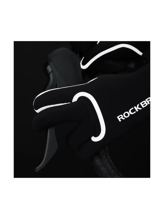 Rockbros Mănuși De Ciclism Lungi Pentru Femei Negre