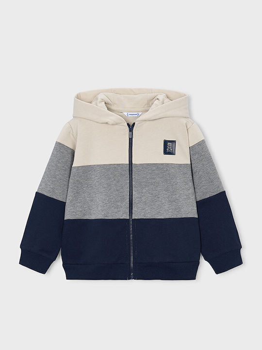 Kids Sweatpants Set With Jacket With Top Blue 3 Pieces