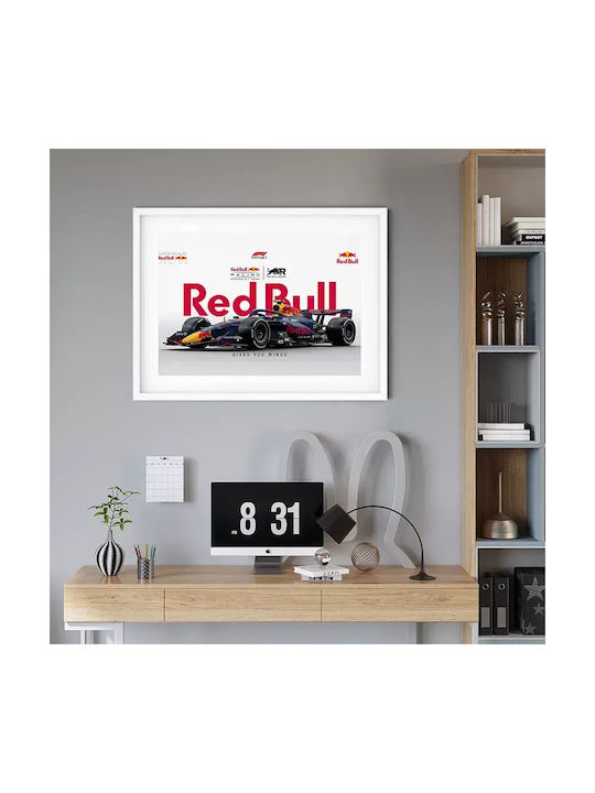 Poster Formula1 Red Bull Racing F065 50cm X 70cm Brown Wood Frame 71701pd158747f63322