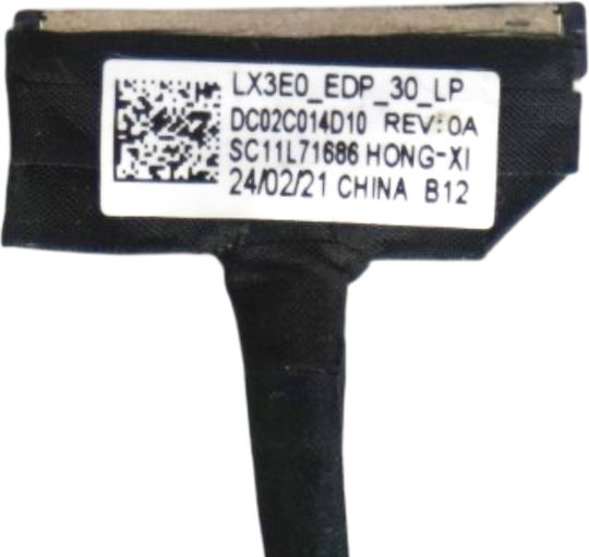Καλωδιοταινία Οθόνης για Laptop Lenovo Thinkpad X13 Gen 5 21lu 21lv