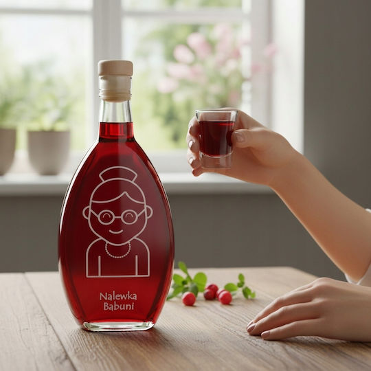 Бутилка Elipsa 200ml Ликьор Алкохол Вино + Корк