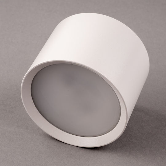 Sunla Tuba Gx53 Led Halogen Wall Light Ceiling Spot Cylinder White Lumiled