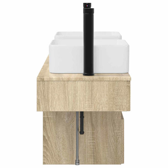 vidaXL Πάγκος χωρίς Νιπτήρα Μ53xΒ35xΥ39cm Sonoma Δρυς